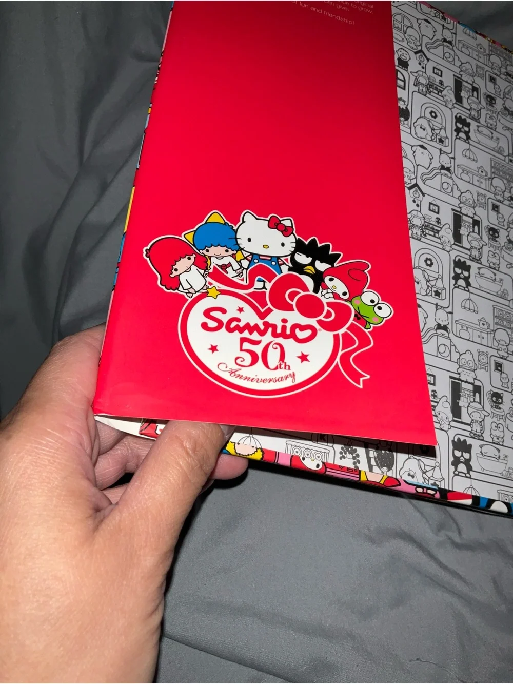 Hardback Book Small Gift Celebrating 50 years of Sanrio